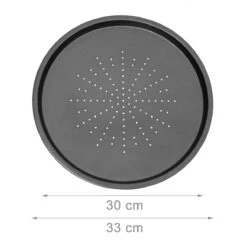 Relaxdays 3 Pizaplaten Met Pizzarek, Pizza Bakplaat Rond 33 Cm, Pizzaplaat 3stuk -Barbecue Series Winkel 1200x1200 308