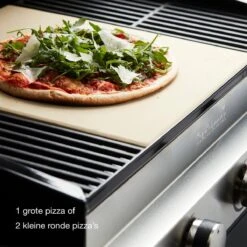 Barbecook BBQ Pizzaplaat - Pizzasteen - Voor Barbecue - Rechthoekig - 43 X 35 Cm -Barbecue Series Winkel 1200x1200 350