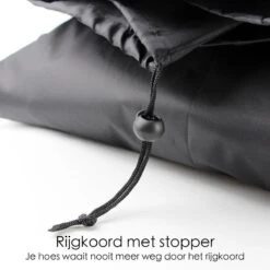 BBQ Beschermhoes - Voor Kamado - Universeel - Tot 23 Inch - Zwart -Barbecue Series Winkel 1200x1200 479