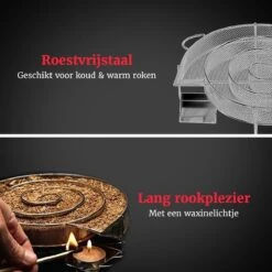 GrillX Cold Smoke Generator Met 1KG Kersen Rookmot - 6 Liter - Smokerbox - RVS Rookbox - Rookgenerator - Koud Roken - BBQ Accesoires 2 GrillX Cold Smoke Generator Met 1KG Kersen Rookmot - 6 Liter - Smokerbox - RVS Rookbox - Rookgenerator - Koud Roken - BBQ Accesoires -Barbecue Series Winkel 1200x1200 519