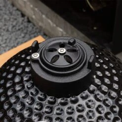 BluMill Kamado BBQ Egg - Kamado 13 Inch - Incl. Vlees Thermometer - Houtskoolbarbecues - Zwart - Ø 27cm -Barbecue Series Winkel 1200x1200 566