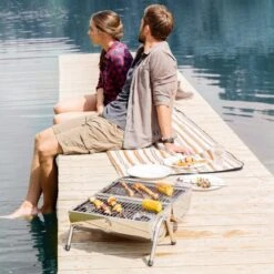 BBQ Collection Houtskoolbarbecue - Cilinder - Chroom 2 BBQ Collection Houtskoolbarbecue - Cilinder - Chroom -Barbecue Series Winkel 1200x1200 581