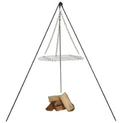 Esschert Design - Driepoot Met Ketting - Haardvuur Accessoires - Staal - Zwart -Barbecue Series Winkel 1200x1200 588