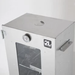 2-L Home & Garden XL Rookoven - RVS - 80x40x28 Cm - 3 Etages -Barbecue Series Winkel 1200x1200 599