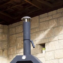 Merkloos MaxxGarden Pizza Oven - Smoker Barbecue Houtskool 45 X 65 X 158cm -Barbecue Series Winkel 1200x1200 606