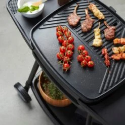 Barbecook Alexia - Elektrische Bbq - Afneembare Grill - Zijtafels - Wielen - 84x55x97cm -Barbecue Series Winkel 1200x1200 628