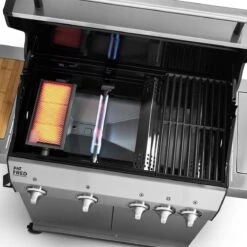 Burnhard Gas BBQ Big FRED Deluxe - 4 Branders - Incl. Keramische Infraroodbrander & Afdekhoes - Deluxe -Barbecue Series Winkel 1200x1200 640