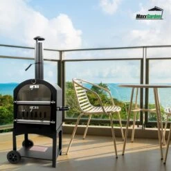 MaxxGarden Pizza Oven - Smoker Barbecue Op Hout, Houtskool Of Pellets - 45 X 65 X 158cm 2 MaxxGarden Pizza Oven - Smoker Barbecue Op Hout, Houtskool Of Pellets - 45 X 65 X 158cm -Barbecue Series Winkel 1200x1200 663