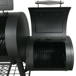 Fire Beam Houtskool Barbecue - Grilloppervlak (LxB) 35 X 66 Cm - Smoker - Zwart -Barbecue Series Winkel 1200x1200 692