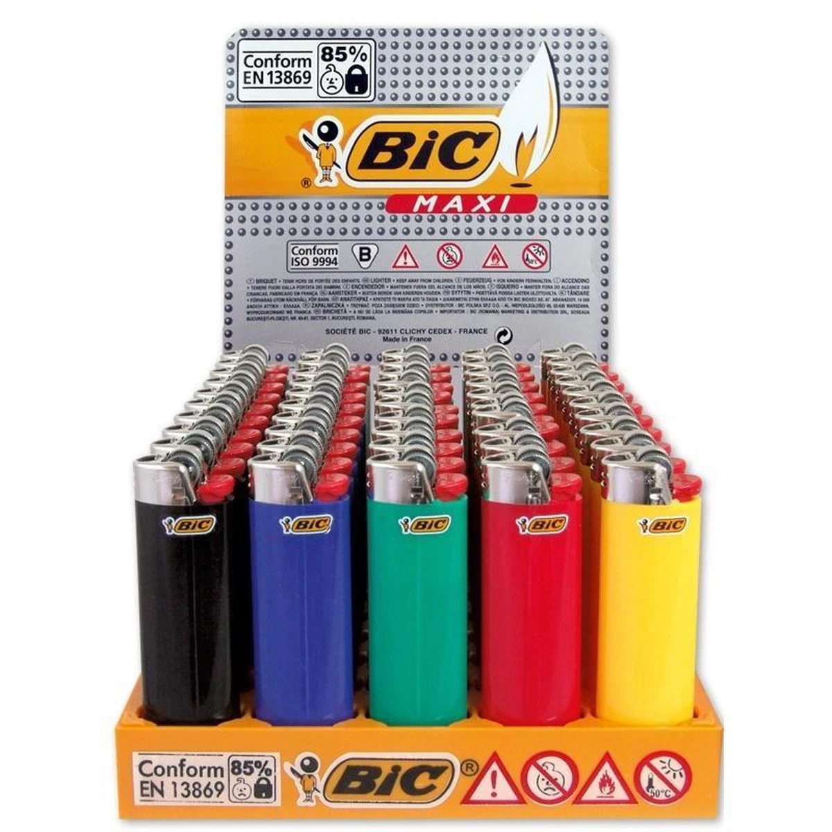 BIC lighter aansteker maxi J26 Display(50stuks) BIC Lighter Aansteker Maxi J26 Display(50stuks) -Barbecue Series Winkel 1200x1200 70