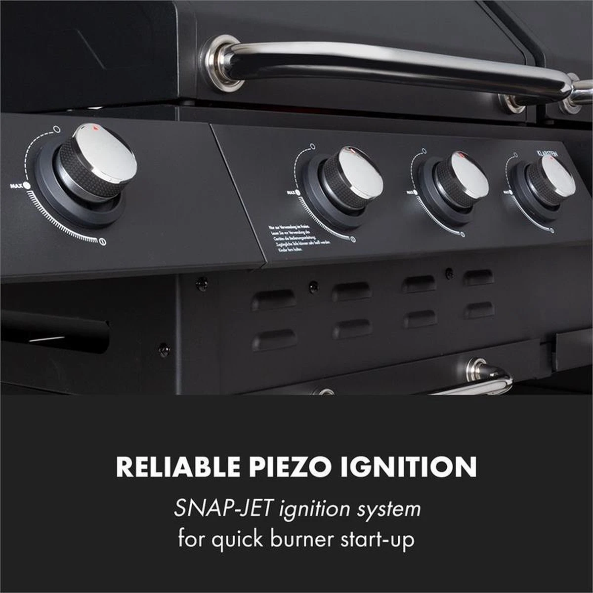 Klarstein Kingsville Double barbecue - Houtskool- en gasbarbecue - Smoker BBQ - Inclusief deksels en thermometer - Met 2 roosters - Zwart Klarstein Kingsville Double Barbecue - Houtskool- En Gasbarbecue - Smoker BBQ - Inclusief Deksels En Thermometer - Met 2 Roosters - Zwart -Barbecue Series Winkel 1200x1200 723