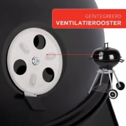 BBQ Collection Houtskoolbarbecue - Kogelbarbecue 45 X 60 Centimeter - Ronde Barbecue - Barbecue Op Wielen - Zwart - Metaal -Barbecue Series Winkel 1200x1200 759