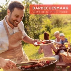 BBQ Collection Houtskoolbarbecue - Kogelbarbecue 45 X 60 Centimeter - Ronde Barbecue - Barbecue Op Wielen - Zwart - Metaal -Barbecue Series Winkel 1200x1200 763