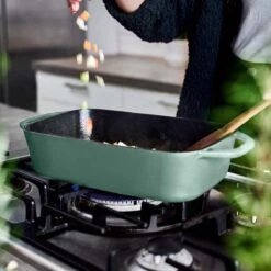 Springlane Gietijzer Ovenschaal Mint - 39,2 X 21,2 Cm, 4 L -Barbecue Series Winkel 1200x1200 852