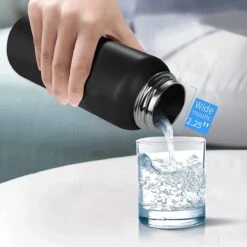 Thermo Master - Thermosfles & Drinkfles - Waterfles - 0,5 Liter - Midnight Black - 3 Doppen -Barbecue Series Winkel 1200x1200 896