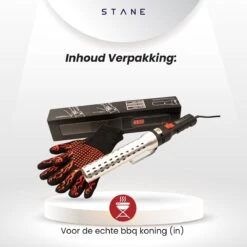 Bbq Aansteker Electrisch - Looftlighter - Bbq Starter - Bbq Accesoires - One Minute Lighter - Incl. Bbq Handschoenen - ®Stane -Barbecue Series Winkel 1200x1200 98