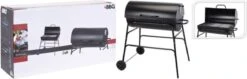 BBQ XL Houtskoolbarbecue - Cilindervorm - Grilloppervlak (LxB) 71 X 35 Cm - Zwart -Barbecue Series Winkel 1200x382