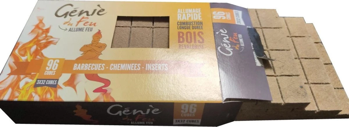 Genie Du Feu Aanmaakblokjes Bruin - 1344 Stuks - Voordeel Verpakking Genie Du Feu Aanmaakblokjes Bruin - 1344 Stuks - Voordeel Verpakking -Barbecue Series Winkel