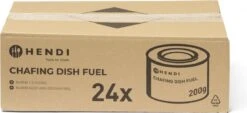 Hendi Brandpasta Voor Chafing Dish - Brandgel 200g - ( 24 Stuks ) -Barbecue Series Winkel 1200x548