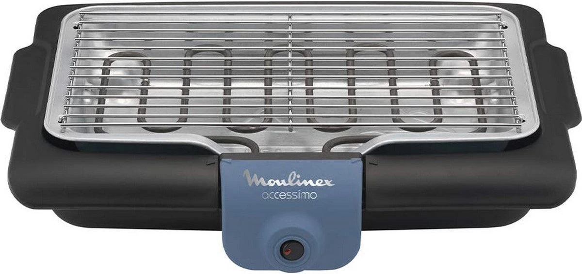 Moulinex BG134812 Barbecue Tafelblad Electrisch 2100W Zwart, Blauw, Zilver barbecue Moulinex BG134812 Barbecue Tafelblad Electrisch 2100W Zwart, Blauw, Zilver Barbecue -Barbecue Series Winkel