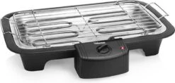 Tristar BQ-2813 Electrische Tafelbarbecue - Grilloppervlak (LxB) 38x22 Cm - 2000W - Zwart -Barbecue Series Winkel 1200x571