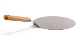 Inpro Pizzaschep RVS - Rond - Voor BBQ En Oven - Pizzaspatel - Taartschep - Houten Handvat - BBQ Gereedschap - Keukengerei - 30 Cm Diameter - Spatel -Barbecue Series Winkel 1200x575