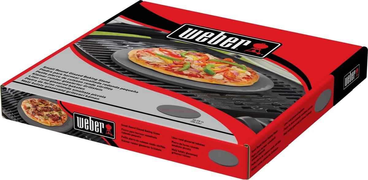 Weber Geglazuurde Pizzasteen Ø 26 cm Weber Geglazuurde Pizzasteen Ø 26 Cm -Barbecue Series Winkel