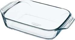 Pyrex Ovenschaal Rechthoek - Met Grepen - Borosilicaatglas - 1,4 Liter - Transparant -Barbecue Series Winkel 1200x635 3