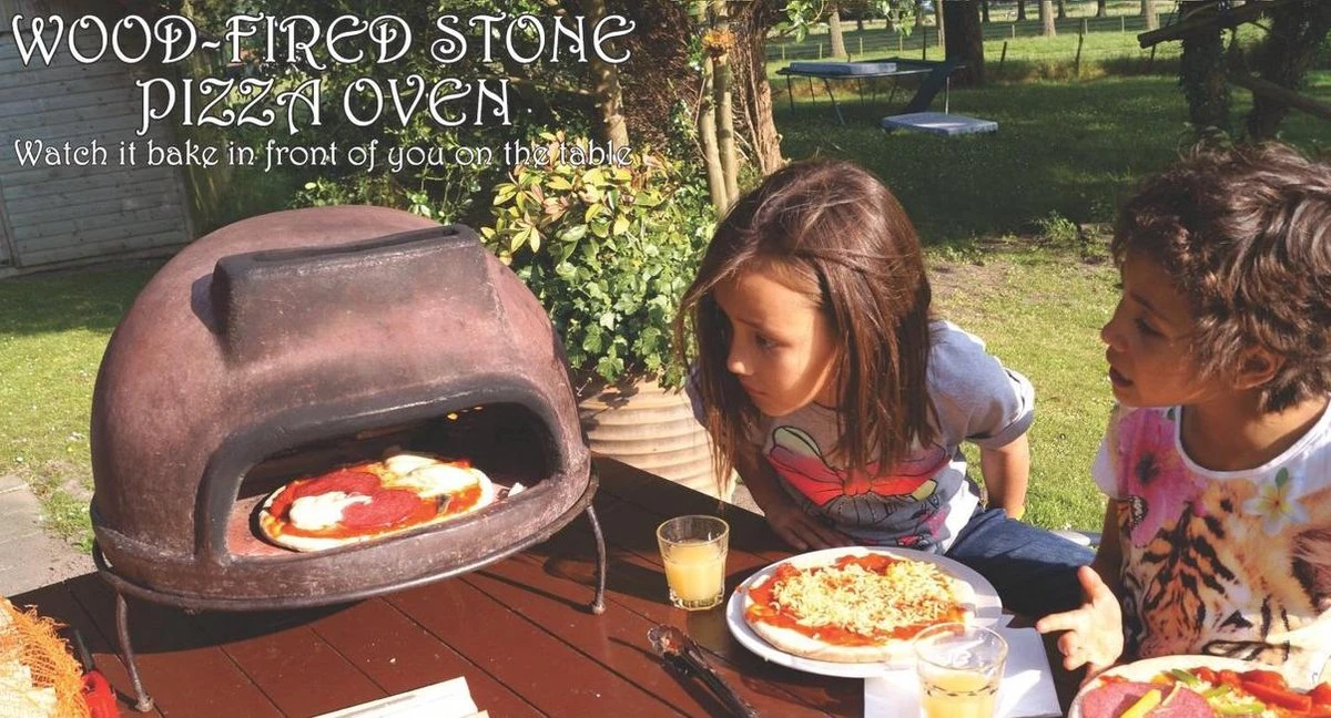 Sol-y-Yo Houtgestookte Toscaanse Stenen Pizza oven 52CM Sol-y-Yo Houtgestookte Toscaanse Stenen Pizza Oven 52CM -Barbecue Series Winkel 1200x648 1