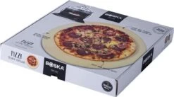 Boska Pizzasteen Deluxe L - Voor Oven & BBQ - Knapperige Pizza's - Ø 35 Cm - BBQ Accessoires -Barbecue Series Winkel 1200x667