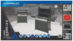 Campingaz 4 Series Classic LS Gasbarbecue - 4 Branders - Zwart - BBQ -Barbecue Series Winkel 1200x670