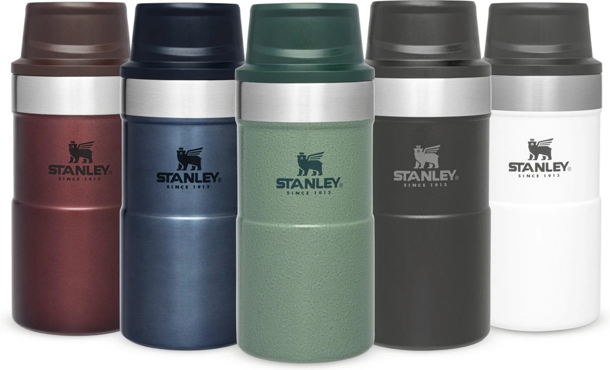Stanley The Trigger-Action Travel Mug 0,25L - Thermosfles - Hammertone Green Stanley The Trigger-Action Travel Mug 0,25L - Thermosfles - Hammertone Green -Barbecue Series Winkel 1200x729 4
