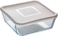 Pyrex - Cook & Freeze Schaal Vierkant Met Deksel 15 X 15cm - Transparant -Barbecue Series Winkel 1200x733 1