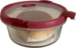 Curver Ovenschaal Klein - 1 Persoon - Ovenschaal Rond - Ovenschaal Met Deksel - Borosilicaat Glas - Breukvast -Barbecue Series Winkel 1200x759 3