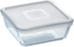 Pyrex - Cook & Freeze Schaal Vierkant Met Deksel 20 X 20cm - Transparant -Barbecue Series Winkel 1200x769 1