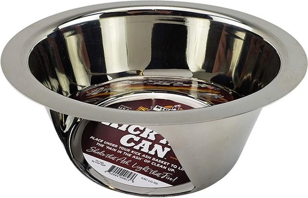Kick Ash Basket - Big Green Egg Large - Kick Ash Can - As Opvang Pan Kick Ash Basket - Big Green Egg Large - Kick Ash Can - As Opvang Pan -Barbecue Series Winkel