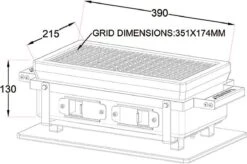 YAKINIKU Rechthoekige Shichirin | Konro- & Yakitori Grill -Barbecue Series Winkel 1200x795 2