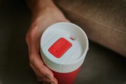 Kambukka Olympus Thermosbeker 300 Ml - Makkelijk Reinigen - Lekvrije Koffiebeker - RVS - Cherry Cake -Barbecue Series Winkel 1200x800 169