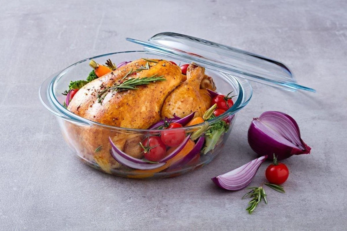 Pyrex Classic Ovenschaal Rond - Inclusief Deksel - Borosilicaatglas - 1,4 liter - Transparant Pyrex Classic Ovenschaal Rond - Inclusief Deksel - Borosilicaatglas - 1,4 Liter - Transparant -Barbecue Series Winkel 1200x800 70