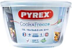Pyrex - Cook & Freeze Schaal Rond 12 X 6cm - Transparant -Barbecue Series Winkel 1200x804 5
