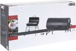 BBQ XL Houtskoolbarbecue - Cilindervorm - Grilloppervlak (LxB) 71 X 35 Cm - Zwart -Barbecue Series Winkel 1200x814 1