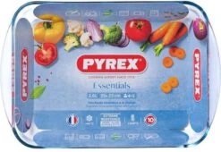 Pyrex - Essentials Lasagne Schaal 4,5 Liter - Transparant -Barbecue Series Winkel 1200x824 1