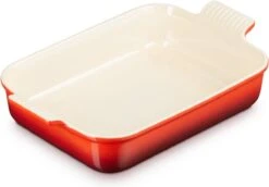 Le Creuset Ovenschaal Heritage Kersenrood 32 X 24 X 7.5 Cm -Barbecue Series Winkel 1200x838