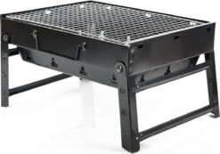 Merkloos Decopatent® Portable Houtskool BBQ - Barbecue - Inklapbaar - Barbecue Houtskool - Tafel Grill - Camping - Strand - Festival - Park -Barbecue Series Winkel 1200x840