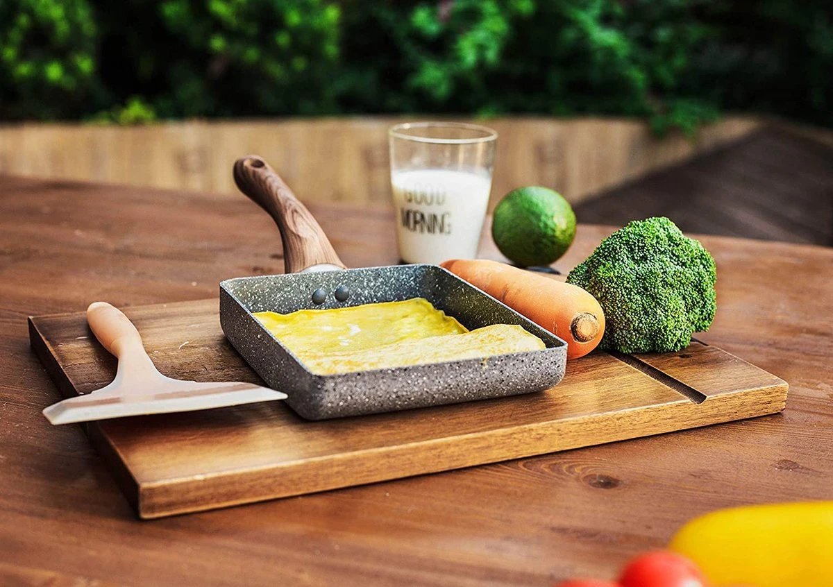 Zaigon All in 1 pan - Inductie + vaatwasmachinebestendig - Kleine pan - Omeletpan - Tamagoyaki pan - Tamago pan - Vierkante pan - Sushi pan - Vierkante pan Zaigon All In 1 Pan - Inductie + Vaatwasmachinebestendig - Kleine Pan - Omeletpan - Tamagoyaki Pan - Tamago Pan - Vierkante Pan - Sushi Pan - Vierkante Pan -Barbecue Series Winkel