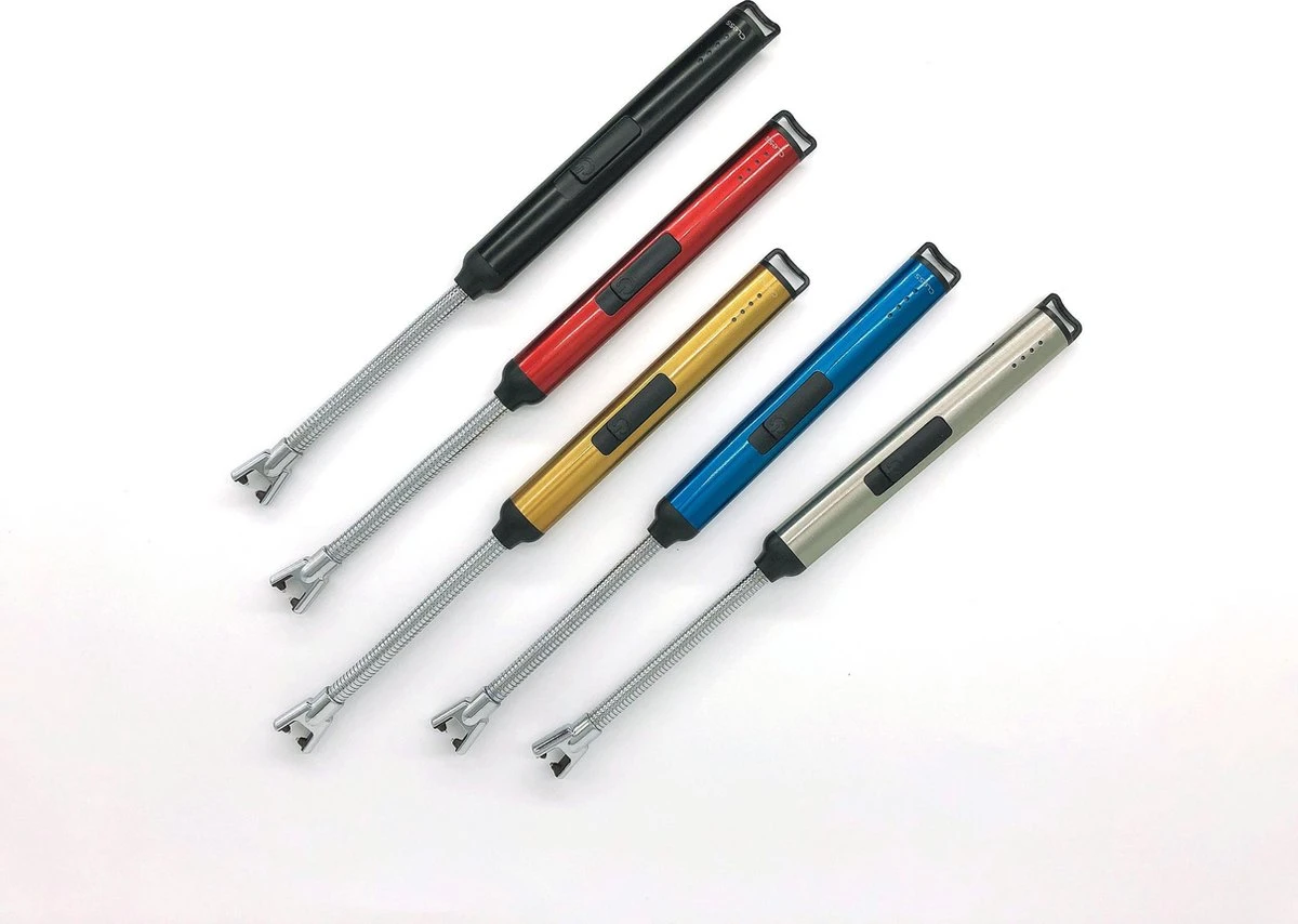 Elektrische aansteker – USB oplaadbaar - Blauw – fornuis – BBQ – openhaard – lange flexibele aansteker Elektrische Aansteker – USB Oplaadbaar - Blauw – Fornuis – BBQ – Openhaard – Lange Flexibele Aansteker -Barbecue Series Winkel