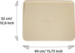 Boska Pizzasteen Deluxe Rechthoek - Voor De Oven - Knapperige Pizza's - 40x32 Cm - BBQ Accessoires -Barbecue Series Winkel 1200x861