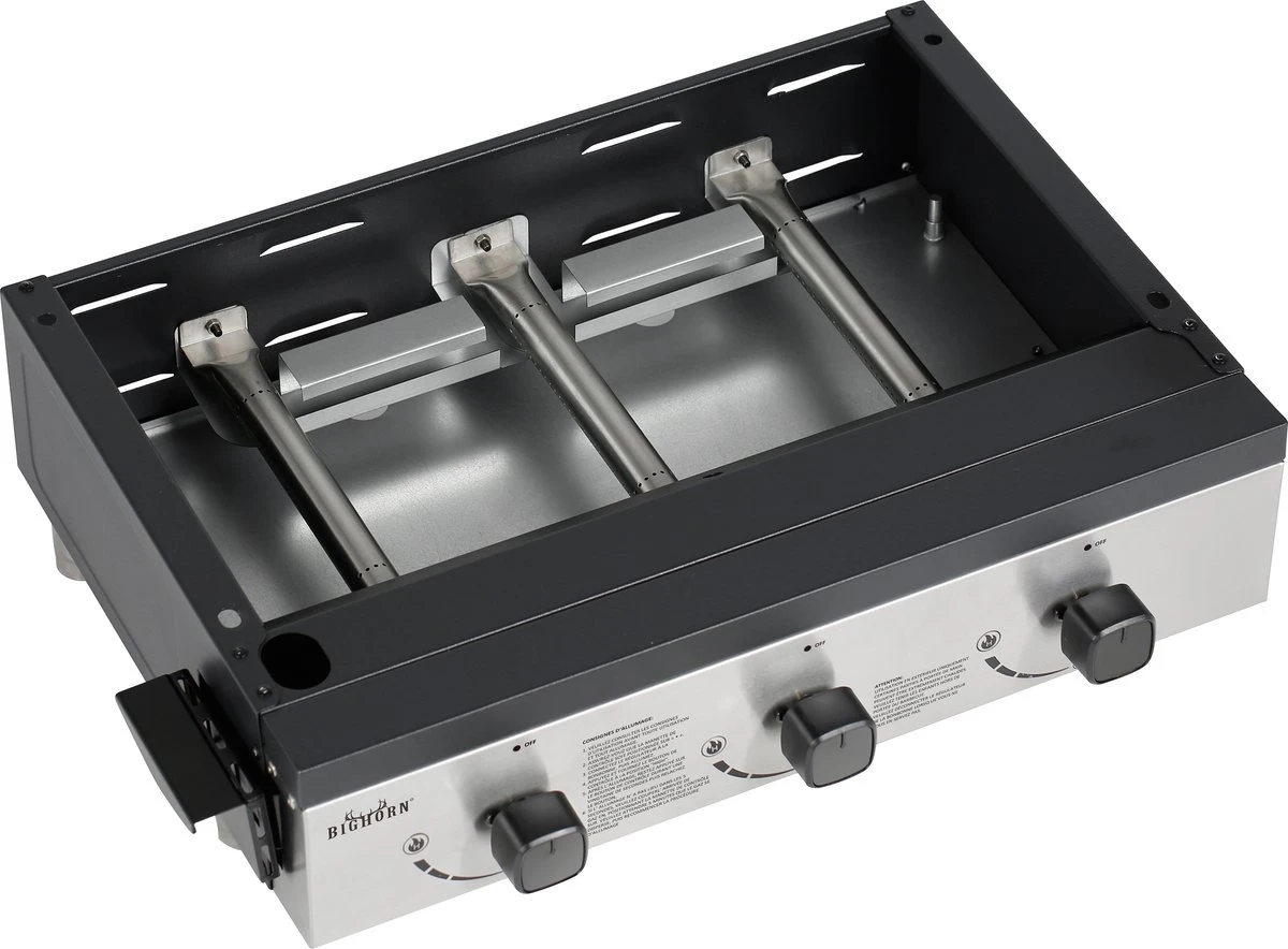 Bighorn Plancha Grill - Gasbarbecue – Tabletop – Draagbaar – 3 Branders Bighorn Plancha Grill - Gasbarbecue – Tabletop – Draagbaar – 3 Branders -Barbecue Series Winkel 1200x884 2