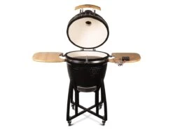 Patton - Kamado 21" - Premium Black - Keramische Barbecue - Incl. Bluetooth Kerntemperatuurmeter - LED Verlichting - Large - Compleet - Zwart -Barbecue Series Winkel 1200x900 41