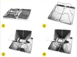 United Entertainment - Opvouwbare Houtskoolbarbecue - RVS - Met Koffer En Draagtas -Barbecue Series Winkel 1200x900 47